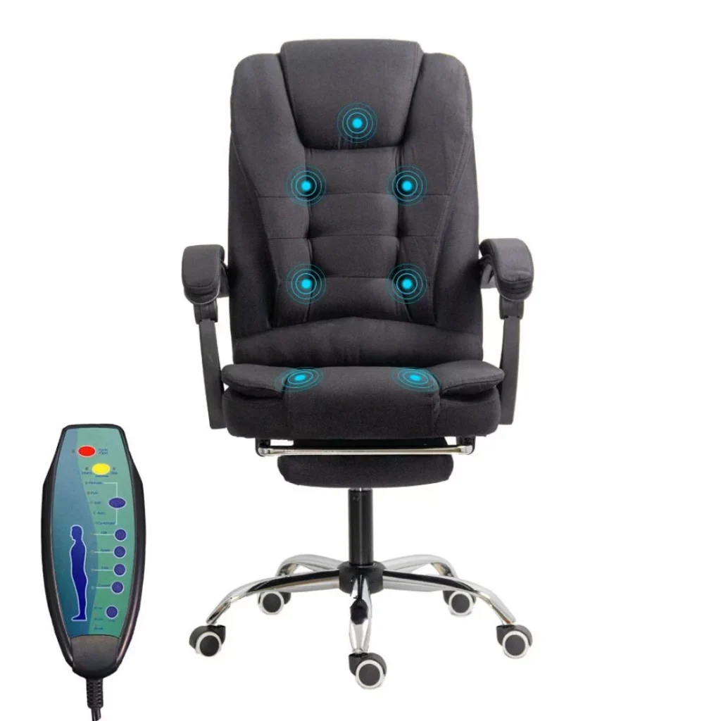 Scaun-de-Birou-cu-Masaj-Stofa-Material-Negru-4181-Decohouse